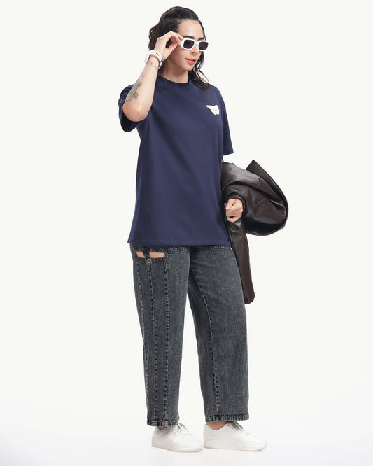 MISCHIEF-MALLOW (NAVY BLUE)